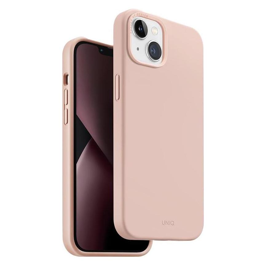 Uniq etui Lino iPhone 14 Plus 6,7" różowy/blush pink (Apple iPhone 14 Plus) (Uni000743-0)
