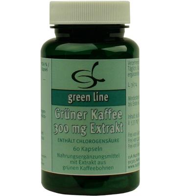 Grüner Kaffee 300 mg Extrakt Kapseln 60 St