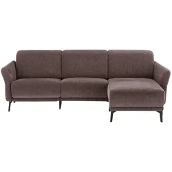 Ecksofa  New York , lila/violett , Maße (cm): B: 251 H: 85 T: 179.0