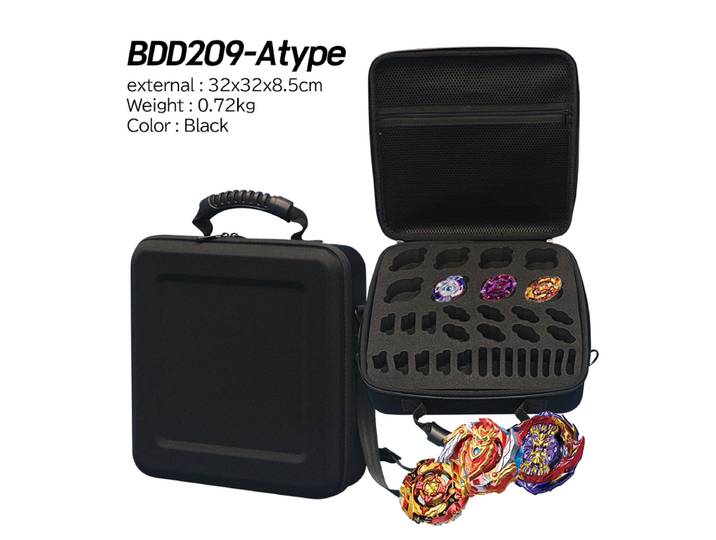 BDD209 - Type A 30x30x9cm Sac de rangement Beyblade Top Case EVA