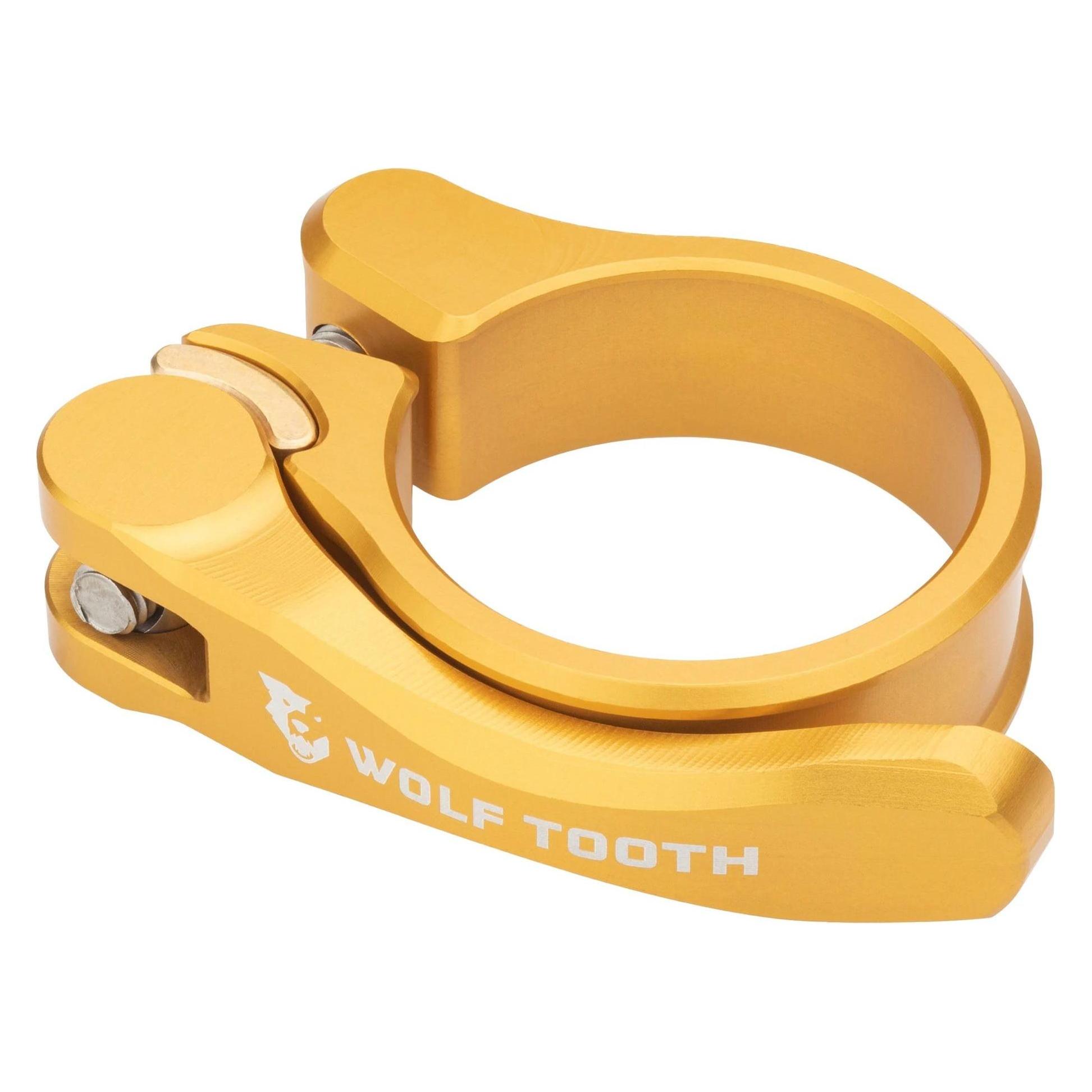 Wolf Tooth Schnellspann-Sattelklemme, 29.8mm, gold (SC-30-GLD-QR)