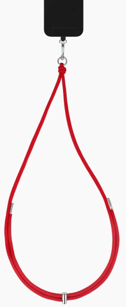 iDeal of Sweden Cord Phone Strap Umhängegurt für Universal (Radiant Red) IDCDS-496