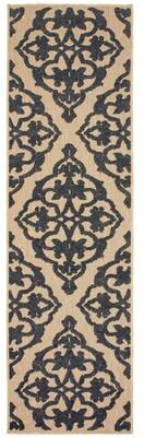 Style Haven Cara Mixed Pile Filigree Medallion Indoor-Outdoor Rug