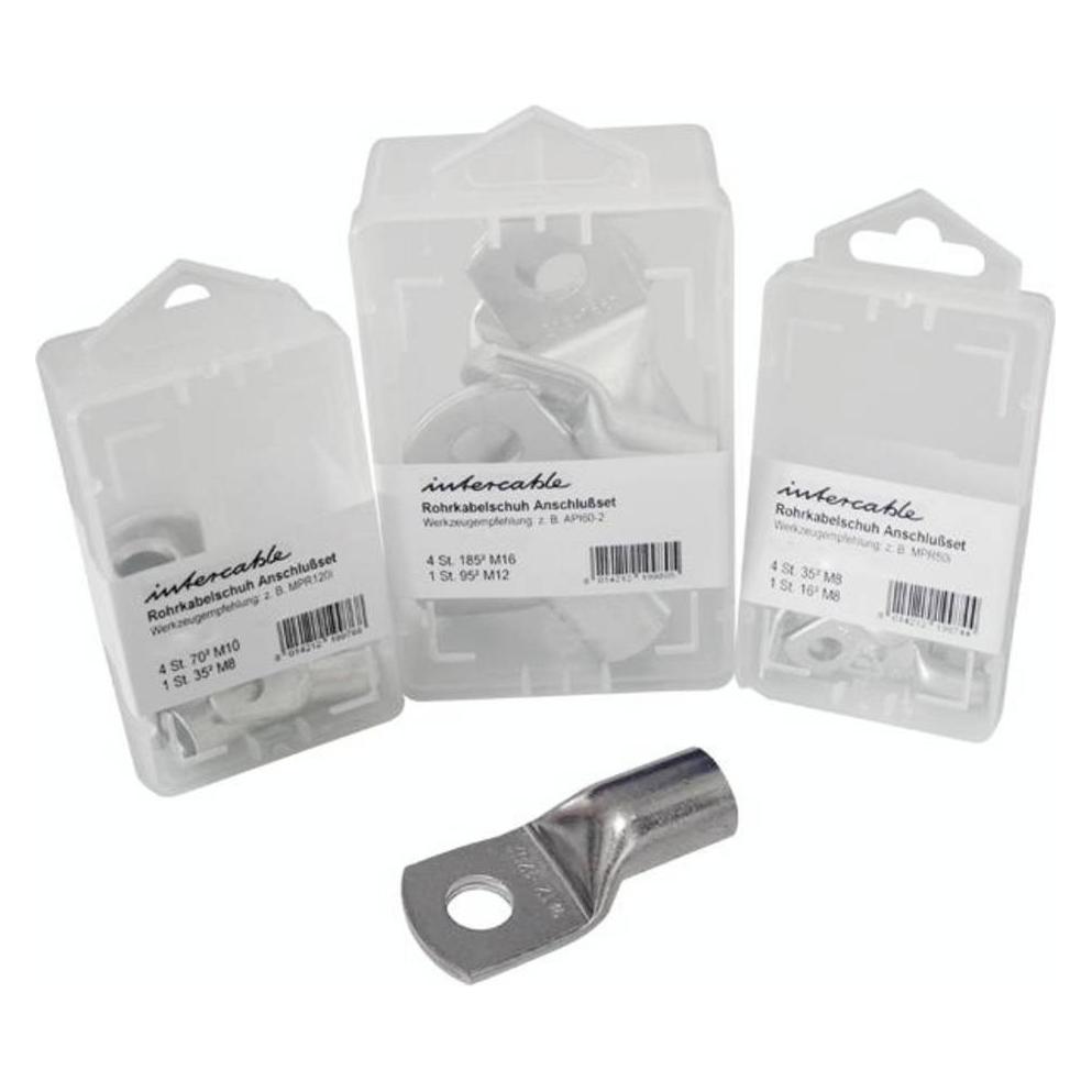 Intercable Rohrkabelschuh ICR65SB10 6qmm M5 verzinnt in SB-Box Inh.:10Stück (182177)