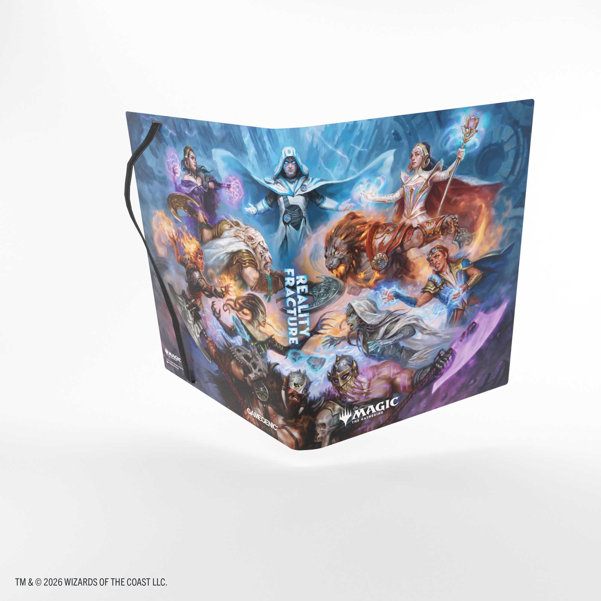 Gamegenic Magic: The Gathering Reality Fracture Casual Album 18-Pocket – Face Yourself, 18-Pocket Card Album for Magic: The Gathering, Gamegenic