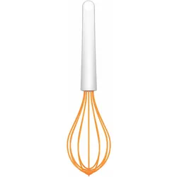 Fiskars Functional Form Schneebesen, Schnee Besen, Küchenbesen, Küchenhelfer, Silikon, 35 cm, 1023613