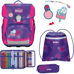 Scout Neo Schulranzen-Set 4-teilig, Summer