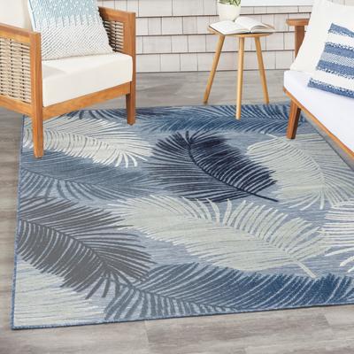 Nourison Suncoast Indoor/Outdoor Nature Area Rug.
