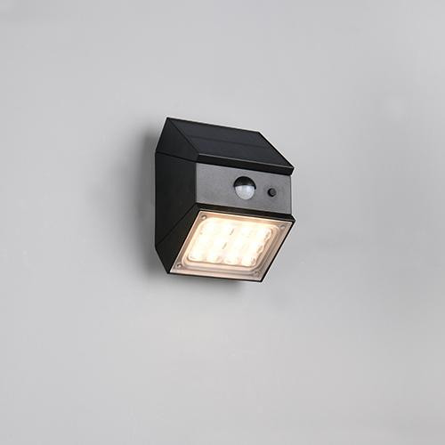 TRIO Wandlamp Talca zwart