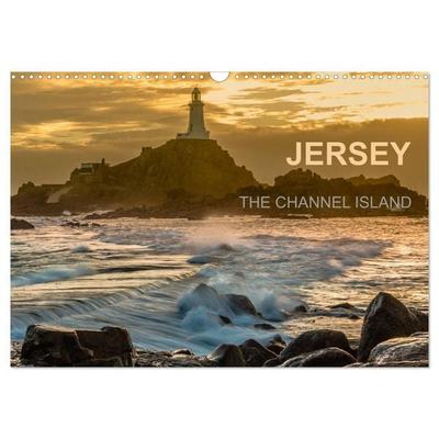 JERSEY THE CHANNEL ISLAND (Wall Calendar 2027 DIN A3 landscape), CALVENDO 12 Month Wall Calendar