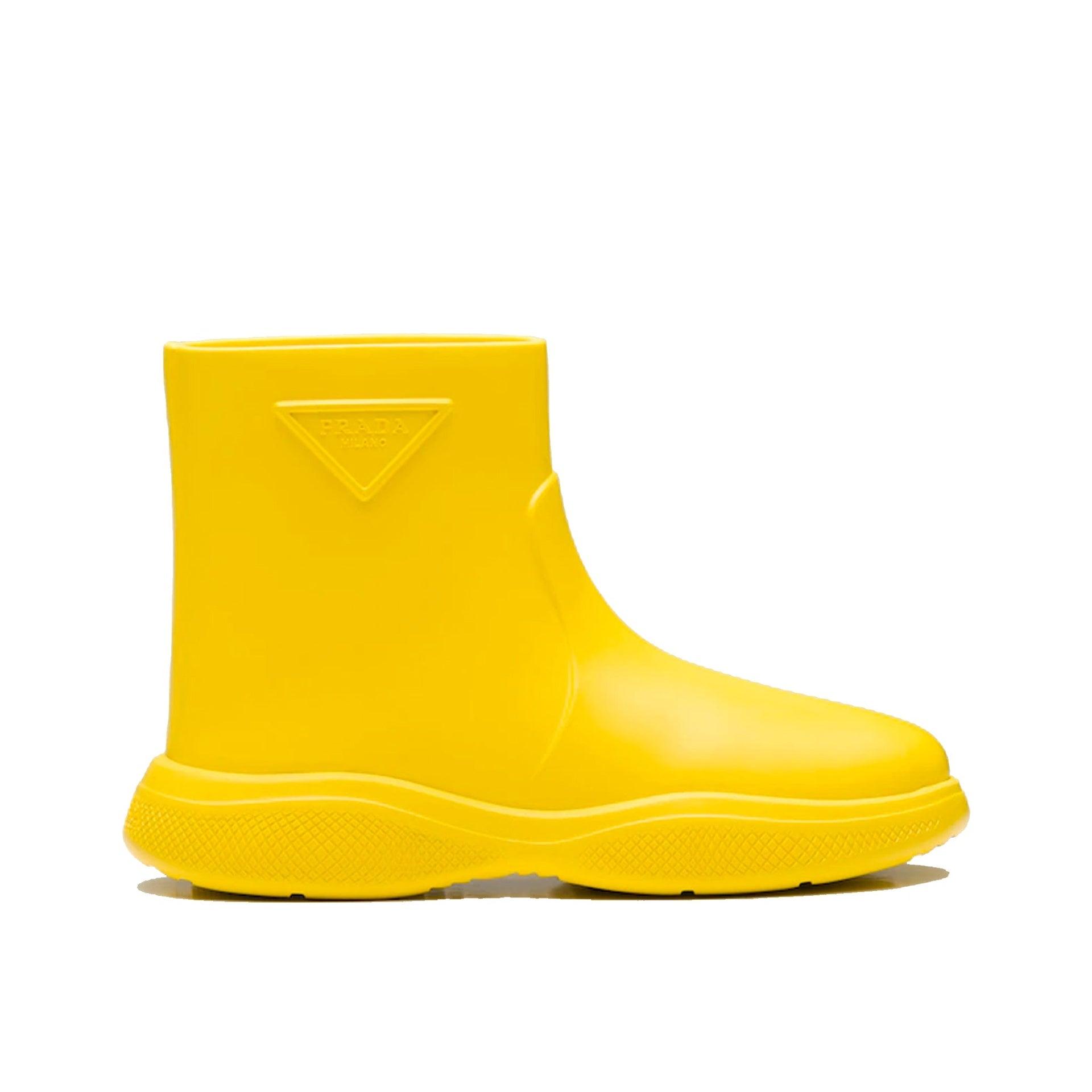 Prada Logo Rubberen Laarzen