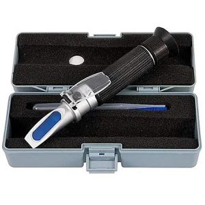 PCE Refraktometer 010, analoges Handrefraktometer, misst Zuckergehalt in Brix