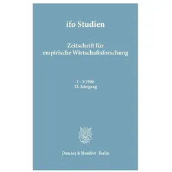 Tendenzbefragungen, Indikatoren, Prognosen., Fachbücher von Duncker & Humblot