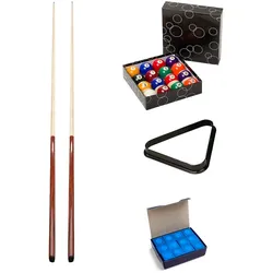 Stradivari Billard Zubehör-Set "Einsteiger", Blau