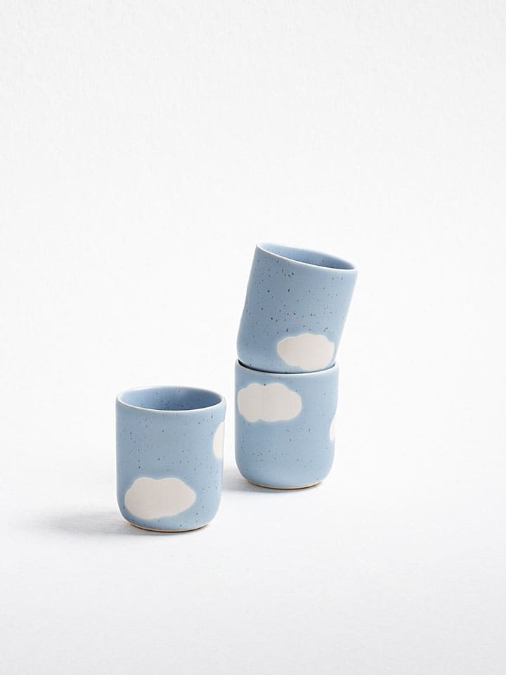 Egg Back Home Espressobecher ''Cloud'' in Hellblau - 70 ml - onesize