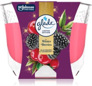 Glade Winter Berries vela perfumada 204 g. Winter Berries