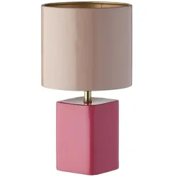 KHG Tischleuchte   , rosa/pink , Maße (cm): H: 35  Ø: 20