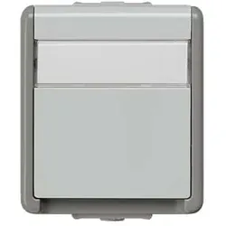 Siemens Dig Industr. IP44 Aufputz SCHUKO-Steckdose 1-fach Schriftf. 5UB4713