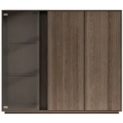 MAISON Highboard Scottsdale Holz Braun Buche