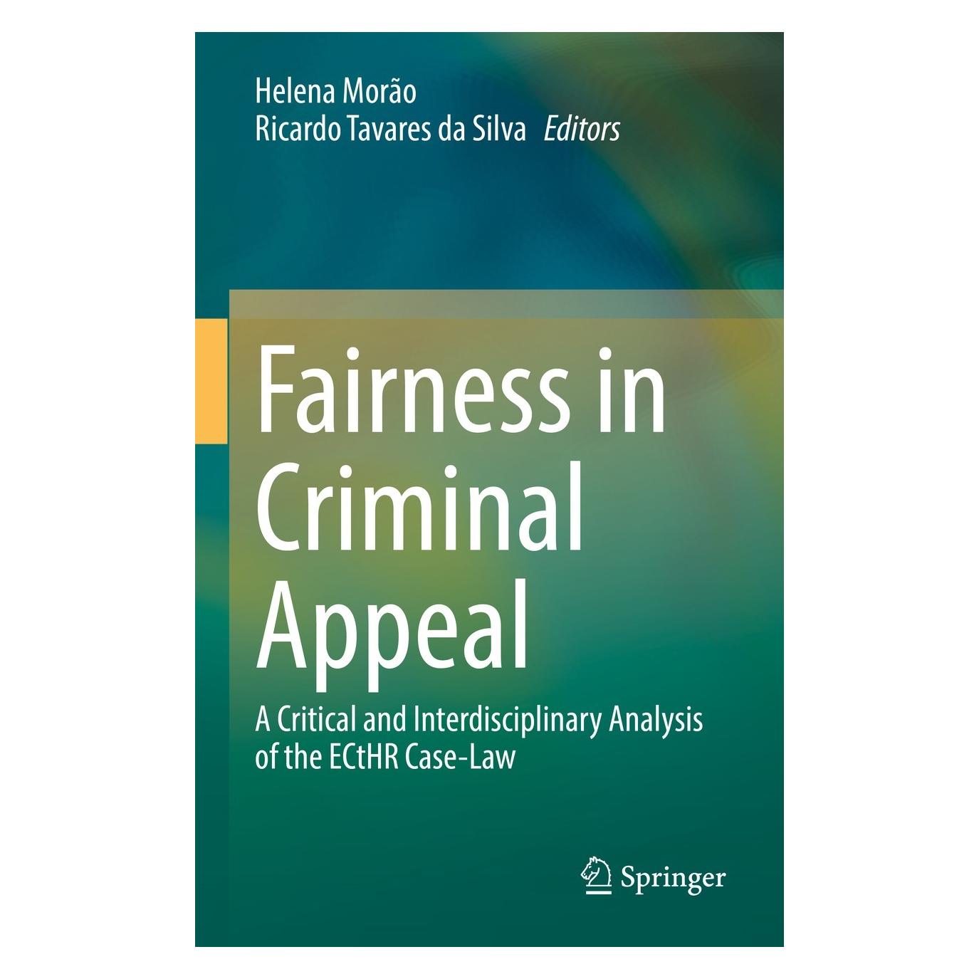Springer Fairness in Criminal Appeal (9783031130007)