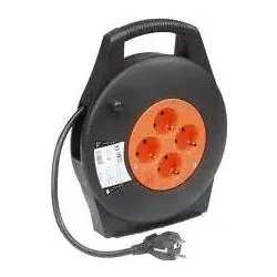 Tieman Trading, Kabelrolle, 1015001 Homemaster 10 Kabeltrommel 10mtr 3x1.50 (10 m, 1.50 mm2)