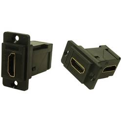 Cliff CP30753 HDMI-Adapter Buchse, Einbau Schwarz 1 St.