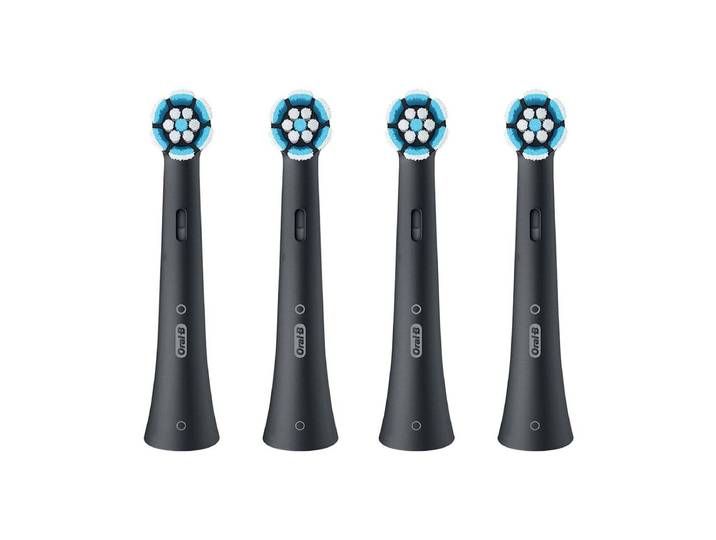 Oral-B iO Sanfte Reinigung Aufsteckbürsten 4er Schwarz