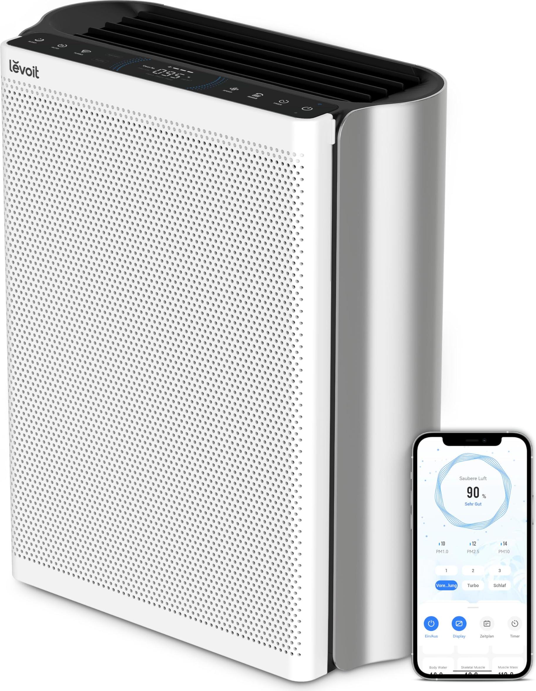 Levoit LAP-EL551S-AEUR, 26 dB, 605 m³/h