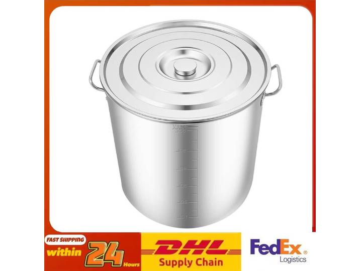Marmite à soupe 53Qt/74Qt, marmite de cuisson à haute efficacité thermique, grande capacité pour la cuisine domestique et usage commercial