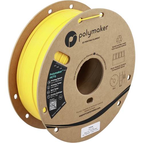 Polymaker PETG Filament, 1,75mm, 1kg - Farbton: Yellow