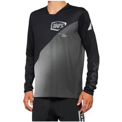 100%, Herren, Velotrikot, R-Core X (L), Schwarz, L