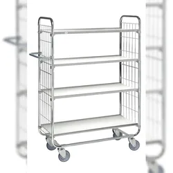Kongamek Kommissionierwagen KM8000-4M (945 x 470 x 1590), elektrolytisch verzinkt