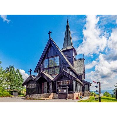 CALVENDO Puzzle Die Holmenkollen-Kapelle | 1000 Teile Lege-Größe 64x48cm Foto-Puzzle für glückliche Stunden, Sonstige von , Calvendo Puzzle