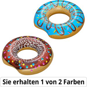 Bestway Schwimmring 36118, aus PVC, Donut, farbig sortiert, ab 12 Jahre, bis 100 kg, Ø 94 x 24 cm