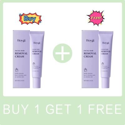 Inspired Finds Gentle Facial Hair Removal Cream Painless, Nourishing, And Non Irritating Skin Care Solution buy 1 Get 1 Free