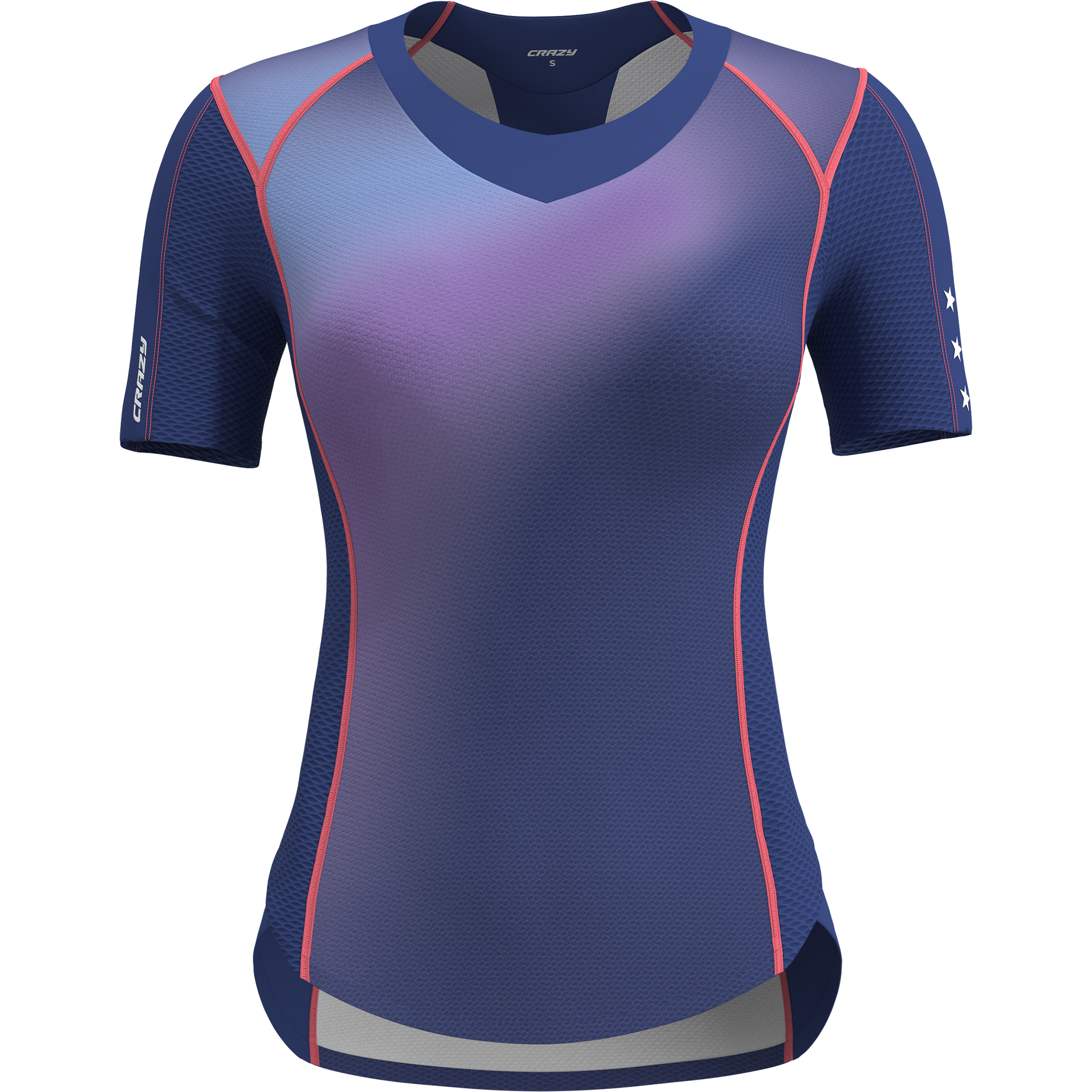 Crazy Oxygen Damen T-Shirts blau Größe S Alpinklettern | Bergsteigen Elastisch