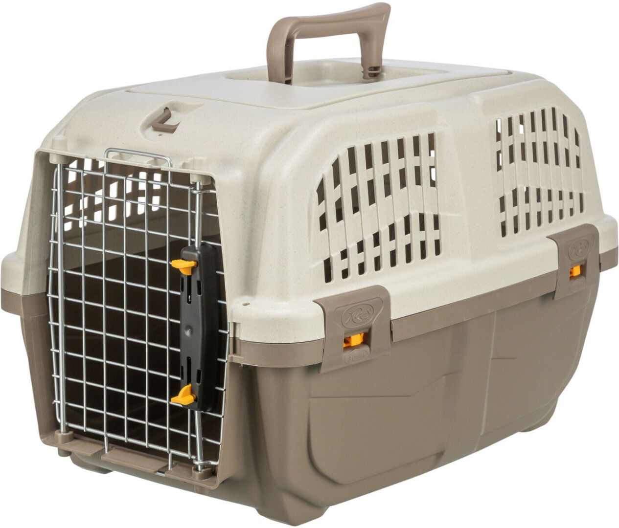 TRIXIE Transportbox Skudo 1, XS: 30 x 32 x 49 cm, taupe / sand