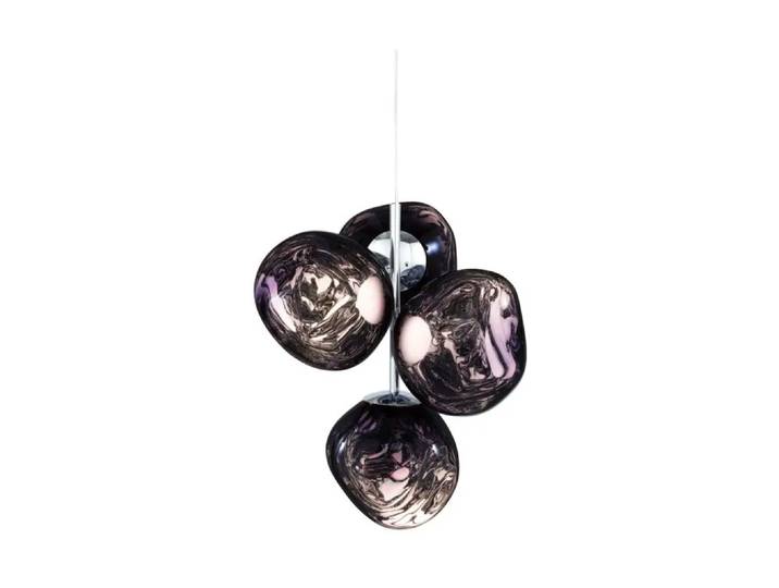 Tom Dixon Melt Chandelier small Kronleuchter LED 103 cm Smoke