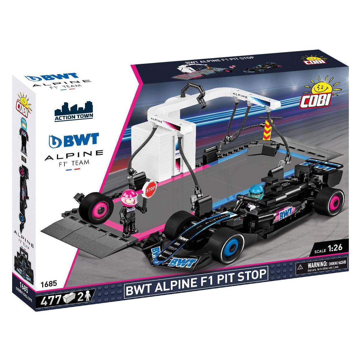 Cobi BWT Alpine F1 Pit Stop (Cobi Factory SA)
