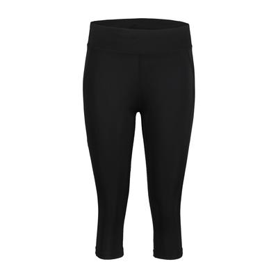 Sporthose RUKKA "Rukka Capri hosen Maakeski V2", Damen, Gr. 40, EURO-Größen, schwarz, Stoff, 82% Polyamid, 18% Elasthan, Hosen Sporthose