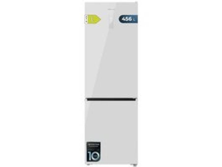 Cecotec Réfrigérateur Combi 456L Total No Frost Bolero CoolMarket Combi 456 White Glass C Hauteur 201 cm et 59 5 cm Largeur