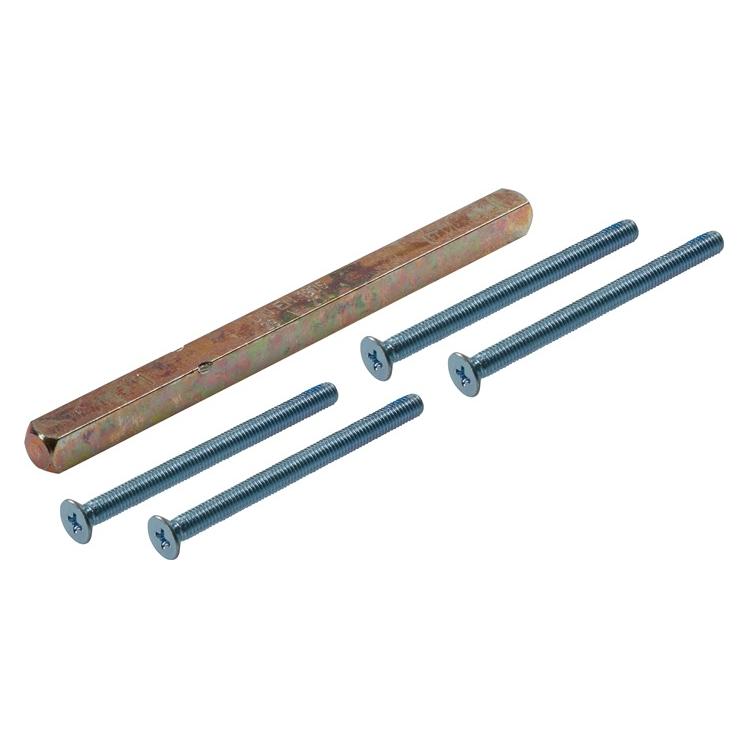 Ogro Befestigungsset Stift 114- 8x8 mm + Schr. M5 x 65 64 - 72 mm M5 x 65 Vierkant 8 mm (90050063496)