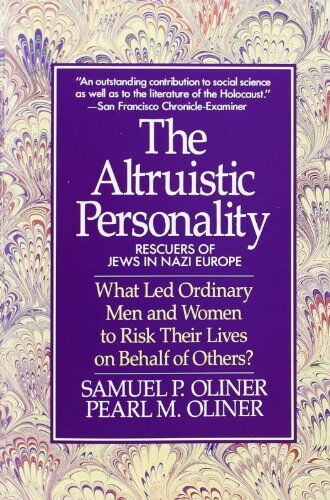 Oliner, Samuel P. - Altruistic Personality: Rescuers Of Jews In Nazi Europe - Preis vom 09.10.2026 07:28:09 h