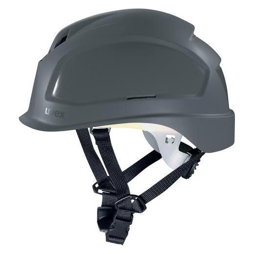 Uvex Schutzhelm pheos 9772840 grau mit Lüftungen (52 - 61 cm) (97724)