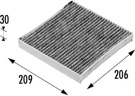 Valeo Filter, Innenraumluft Climfilter Protect 698715 Für Renault