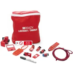 Brady, Zubehör Arbeitsschutz, Electrician Lockout Kit + Tag