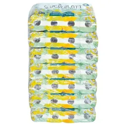 GLÜCKSBLATT Toilettenpapier Kamillenpapier 3-lagig 56 Rollen (7 Pack à 8 Rollen) weiß