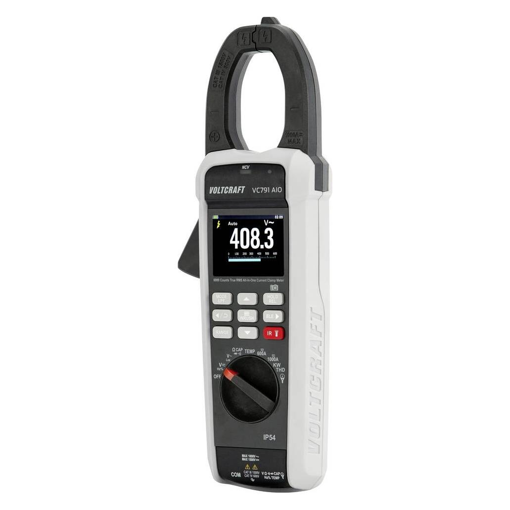 Voltcraft VC791 All-In-One Stromzange Stromzange digital CAT III 150 (CAT IV 600V, Zangenstrommesser) (VC-15078320)