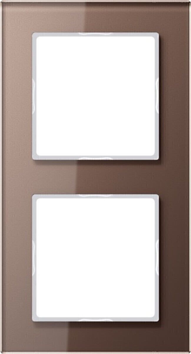 Jung Frame AC582GLMO 2-voudig afdekplaat
