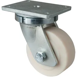 BS Rollen, Möbelrollen, Lenkrolle, RR100.B16,mit Platte,Ø 150,B 80mm,2.000kg,Polyamid gegossen